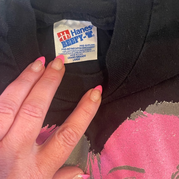 Vintage 1993 Trisha Yearwood "Hearts In Armor" Tour T-Shirt | Size Large - Picture 5 of 5